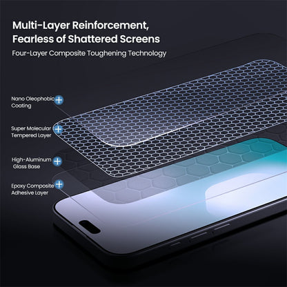 NILLKIN H+Pro 9H Tempered Glass Screen Protector - For iPhone 17 Pro Max