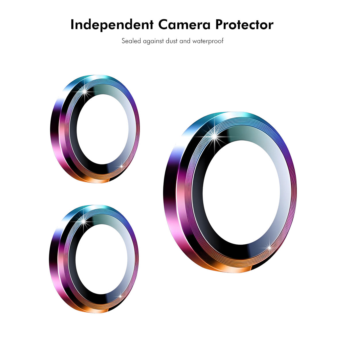 ENKAY Hat-Prince Camera Lens Protector Metal Ring Lens Film - For Xiaomi 17 Pro Max