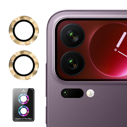 ENKAY Hat-Prince Camera Lens Protector Metal Ring Lens Film - For Xiaomi 17 Pro Max