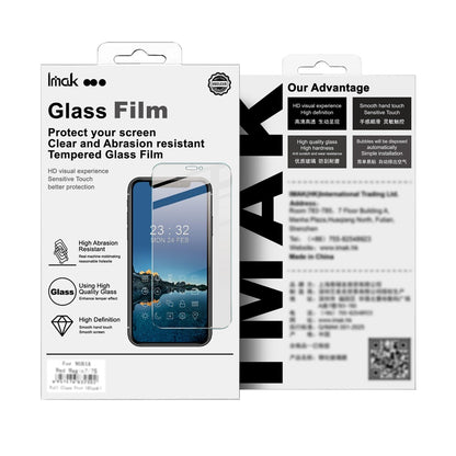 IMAK H Series HD Clear Tempered Glass Screen Protector (NOT Full Coverage) (Fingerprint Unlock)