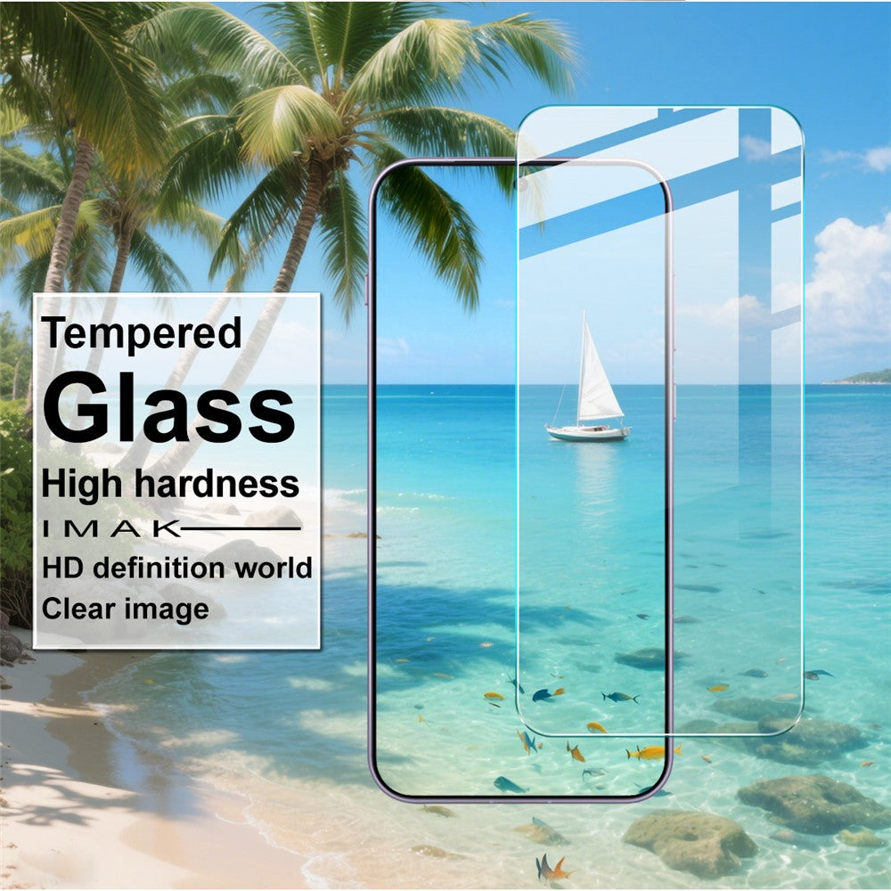 IMAK H Series HD Clear Tempered Glass Screen Protector (NOT Full Coverage) (Fingerprint Unlock)