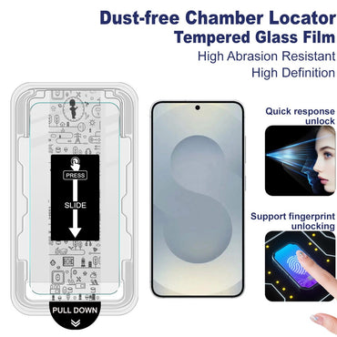 Imak H Series Tempered Glass Screen Protector with Easy Installation Tool - For Samsung Galaxy S26