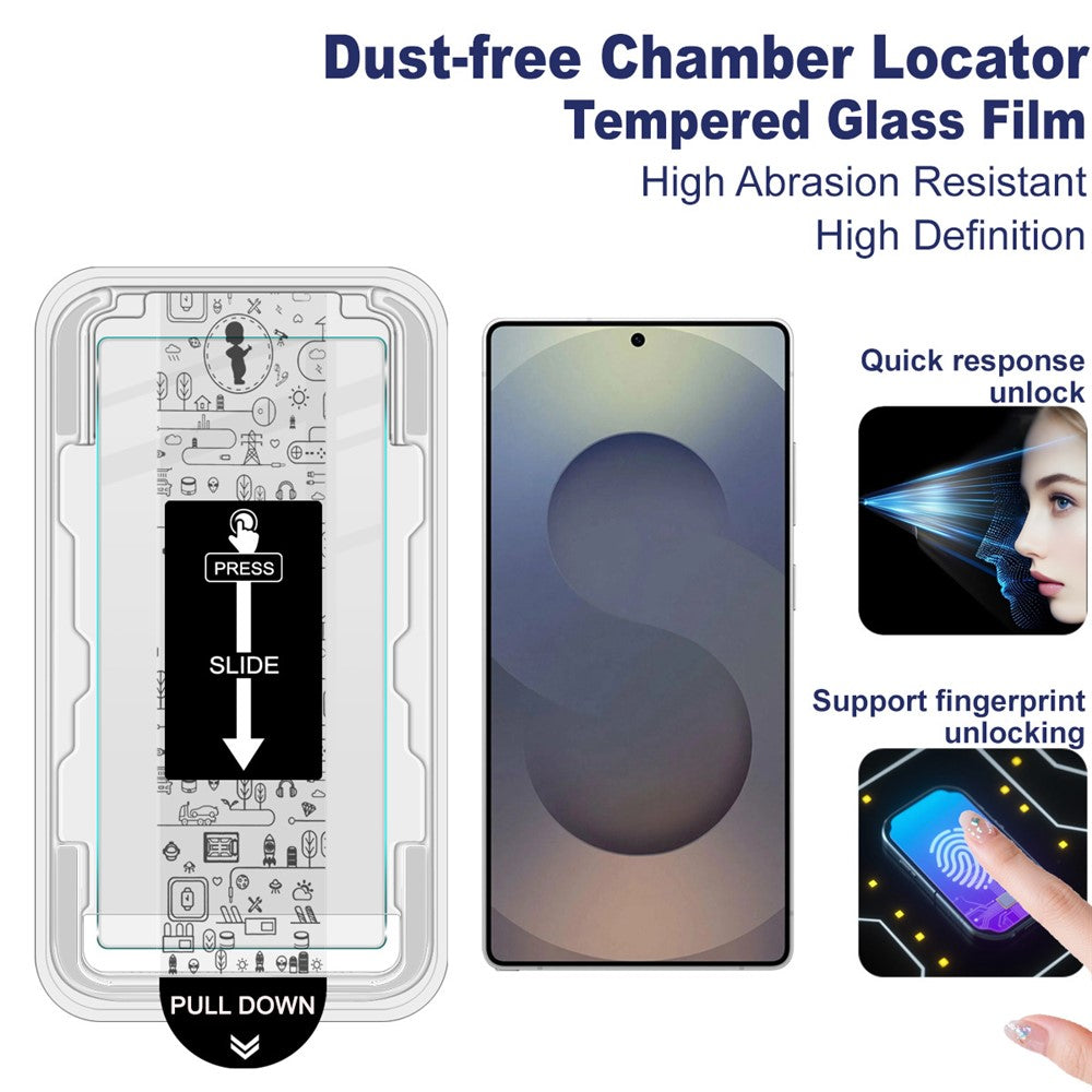 Imak H Series Tempered Glass Screen Protector with Easy Installation Tool - For Samsung Galaxy S26 Ultra