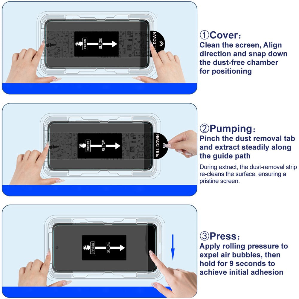 Imak H Series Tempered Glass Screen Protector with Easy Installation Tool - For Samsung Galaxy S26 Ultra