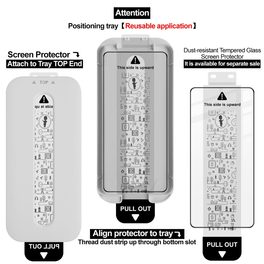 Imak Tempered Glass Full Screen Protector with Installation Tool - For Samsung Galaxy S26