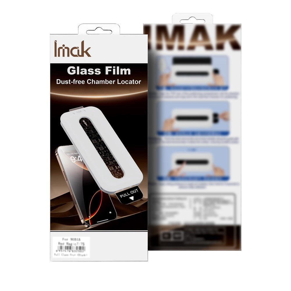 Imak Tempered Glass Full Screen Protector with Installation Tool - For Samsung Galaxy S26