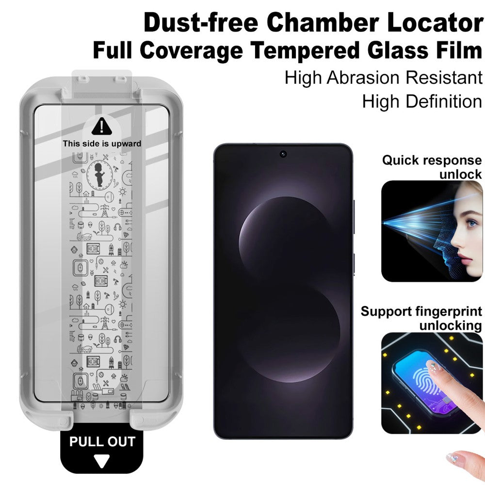 Imak Tempered Glass Full Screen Protector with Installation Tool - For Samsung Galaxy S26 Ultra