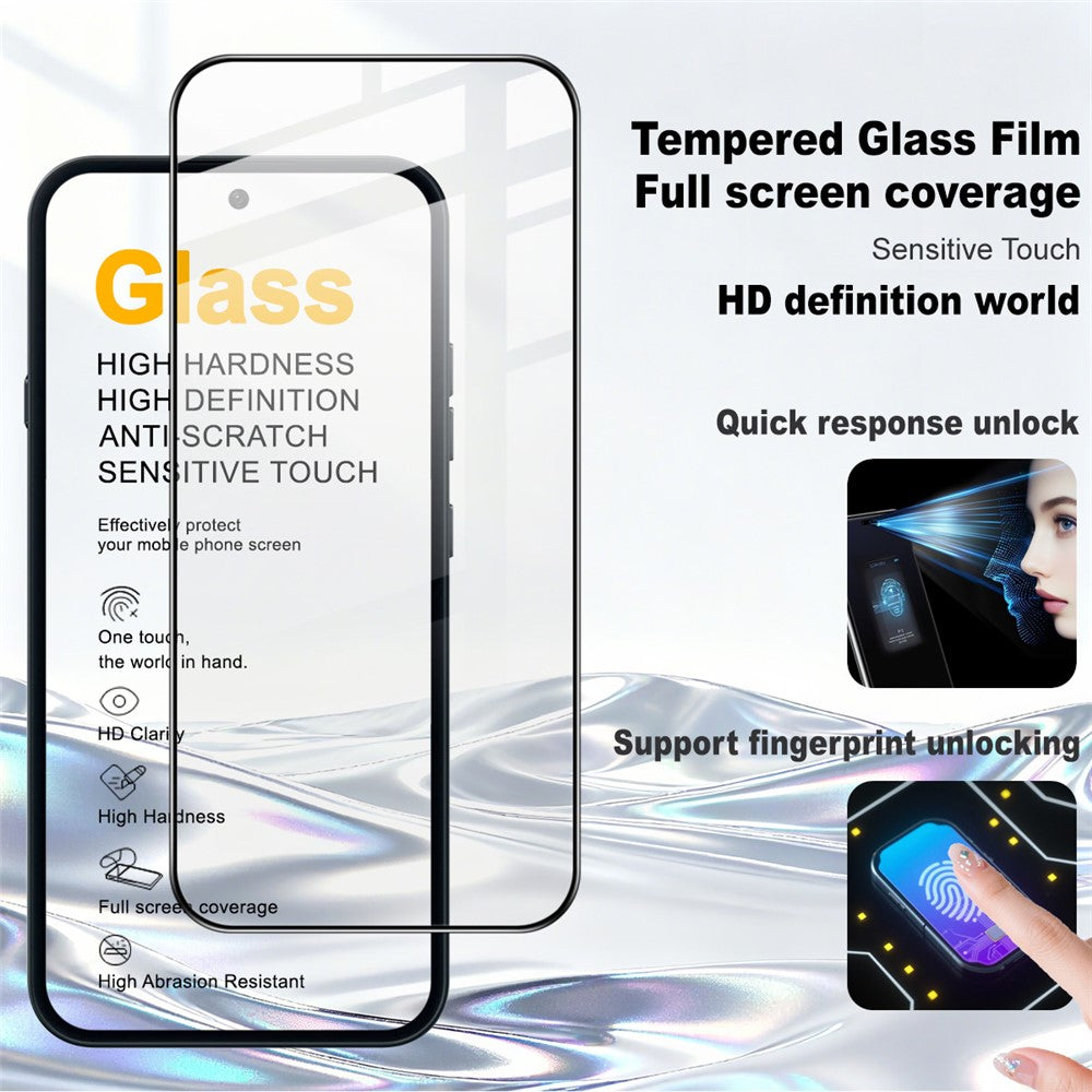 Imak Pro+ Series Screen Protector Full Coverage Tempered Glass - For Nothing Phone (4a)