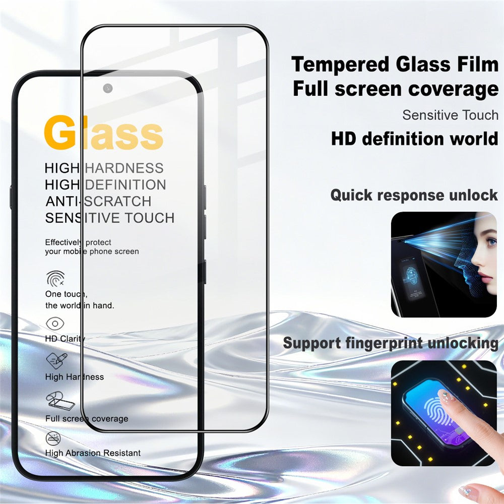 Imak Pro+ Series Screen Protector Full Coverage Tempered Glass - For Nothing Phone (4a) Pro