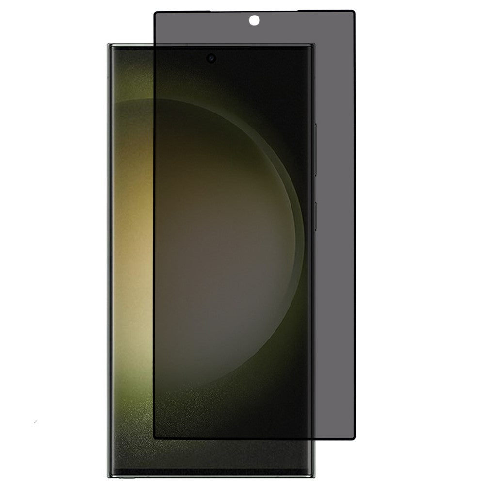 180 Degree Anti-Spy Film Silk Printing Tempered Glass Screen Protector - For Samsung Galaxy S24 Ultra