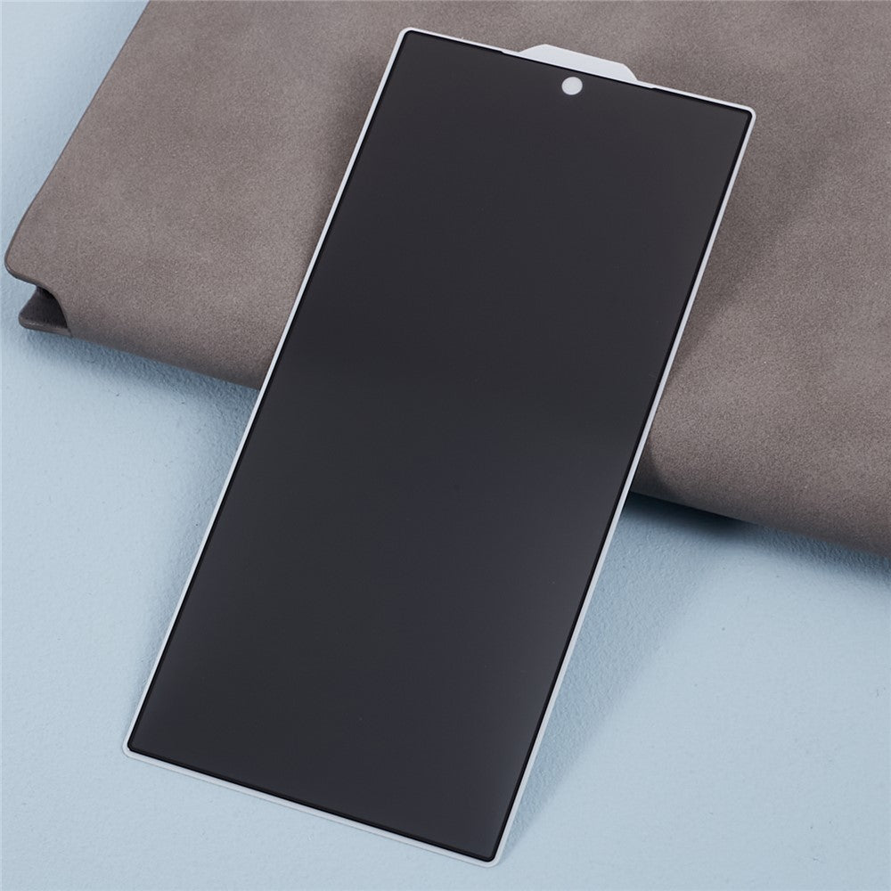 180 Degree Anti-Spy Film Silk Printing Tempered Glass Screen Protector - For Samsung Galaxy S24 Ultra