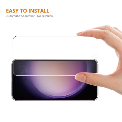 ENKAY HAT PRINCE 0.18mm Clear Tempered Glass Screen Protector (Fingerprint Unlock) - For Samsung Galaxy S25 / S24