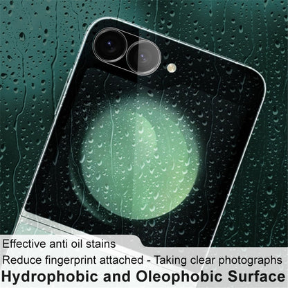Imak Camera Lens Protector Tempered Glass + Acrylic Lens Cap - For Samsung Galaxy Z Flip6