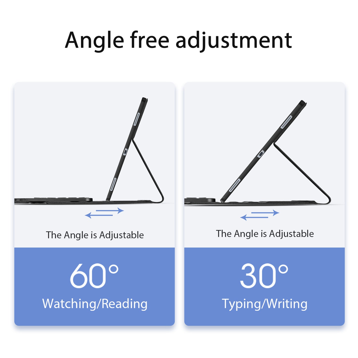 Dux Ducis TK Series PU Leather Black Case with Bluetooth-compatible Keyboard - For Samsung Galaxy Tab S11 Ultra