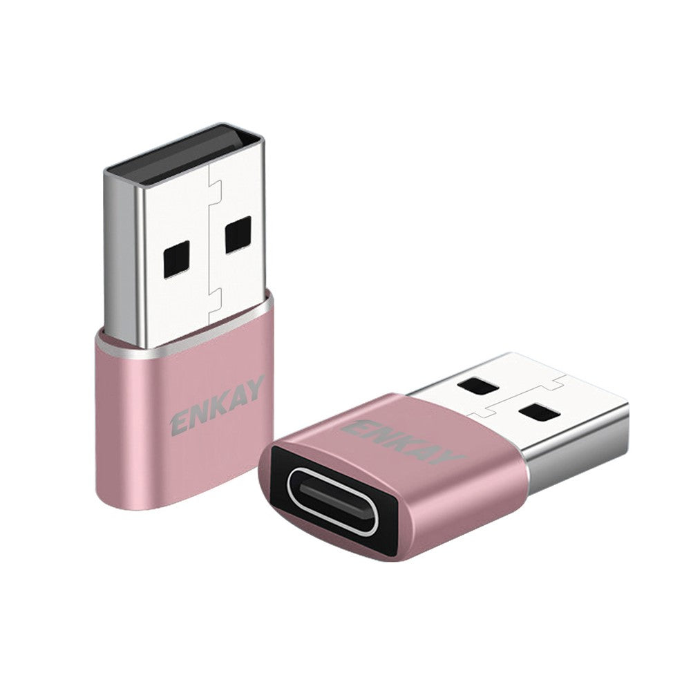 ENKAY HAT PRINCE ENK-AT105 USB Male to Type-C Female Adapter