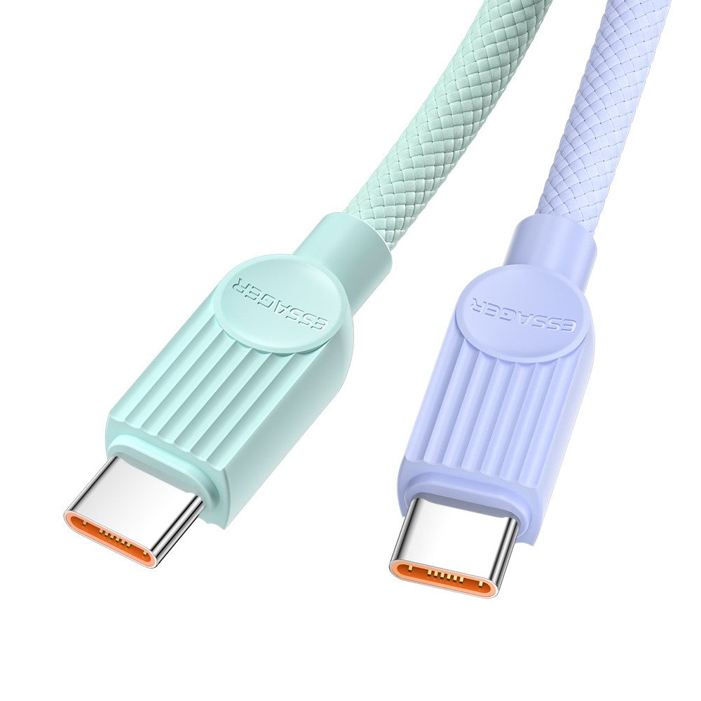Essager ES-X73 USB-C to USB-C Cable 60W Fast Charging 2M Data Cable Smart Chip Control