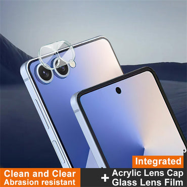 Imak Camera Lens Protector Tempered Glass + Acrylic Lens Cap - For Samsung Galaxy Z Flip7