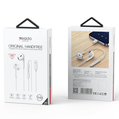 Yesido YH51 Wired In-Ear Headphones 8 Pin