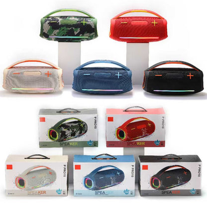 P10 30W LED Boombox Portable Wireless Bluetooth Speaker