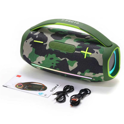P10 30W LED Boombox Portable Wireless Bluetooth Speaker