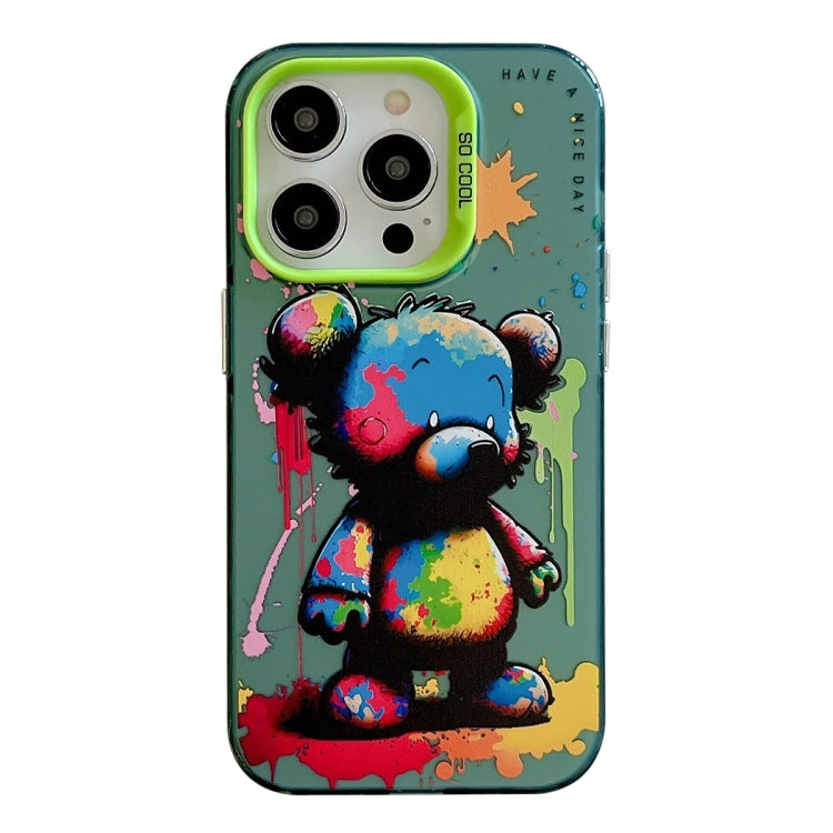 Animal Pattern Oil Painting Series PC + TPU Phone Case for iPhone 12 / 12 Pro / 12 Pro Max - Mos Accessories