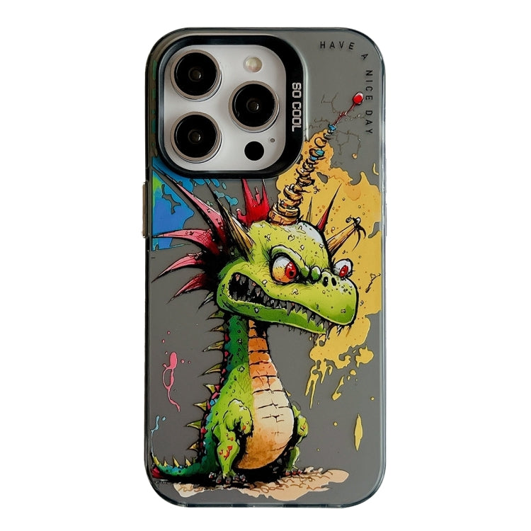 Animal Pattern Oil Painting Series PC + TPU Phone Case for iPhone 12 / 12 Pro / 12 Pro Max - Mos Accessories