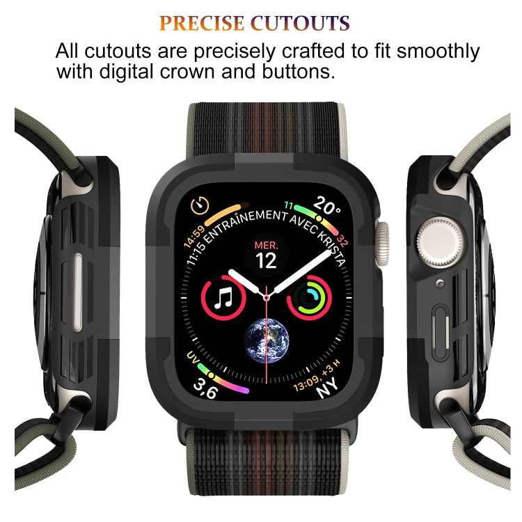 Armor Frame Watch Case - For Apple Watch Series 6 / 5 / 4 / SE (2022) / SE (44mm) - mosaccessories