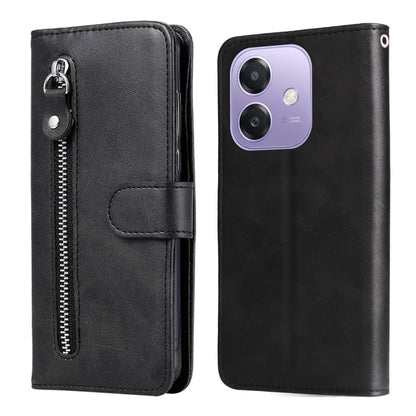 Fashion Calf Texture Zipper PU Leather Phone Case - For Oppo Reno13 / Reno14 / F29 5G / A5 Pro 5G / Reno13 Pro