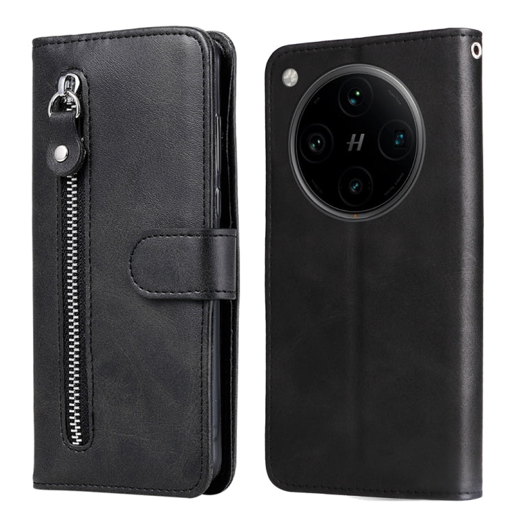 Fashion Calf Texture Zipper PU Leather Phone Case - For Oppo A58 4G / Reno10 / Reno10 Pro / A78 4G / Find X8 Pro