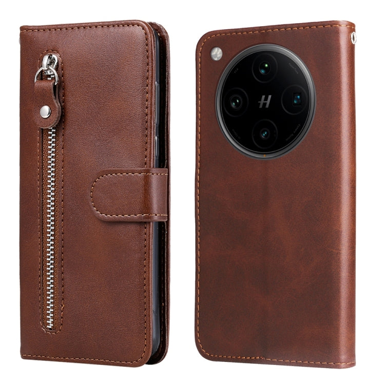 Fashion Calf Texture Zipper PU Leather Phone Case - For Oppo A58 4G / Reno10 / Reno10 Pro / A78 4G / Find X8 Pro