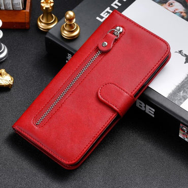Fashion Calf Texture Zipper PU Leather Phone Case - For Oppo Reno13 / Reno14 / F29 5G / A5 Pro 5G / Reno13 Pro