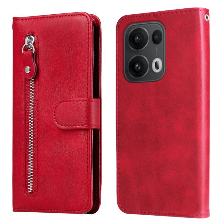 Fashion Calf Texture Zipper PU Leather Phone Case - For Oppo Reno13 / Reno14 / F29 5G / A5 Pro 5G / Reno13 Pro