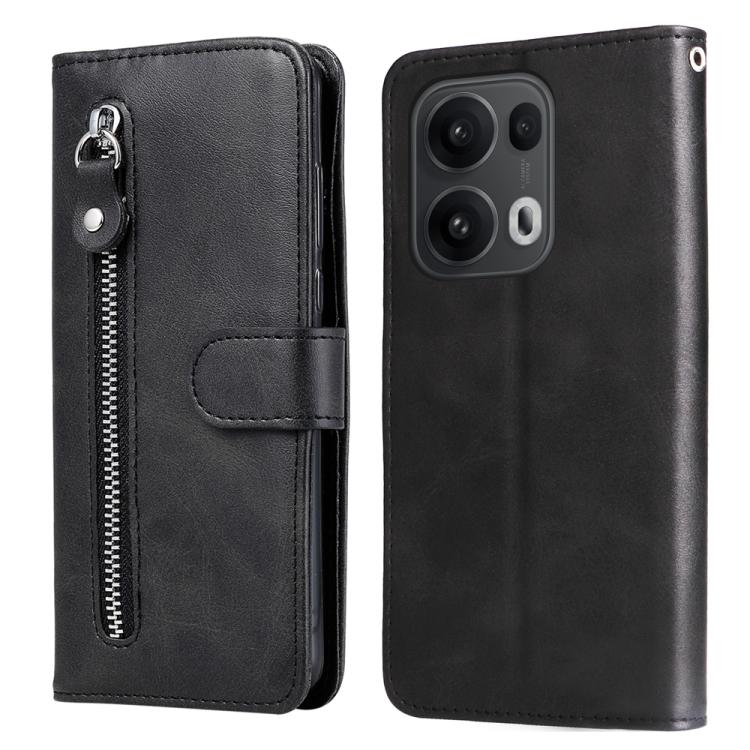 Fashion Calf Texture Zipper PU Leather Phone Case - For Oppo Reno13 / Reno14 / F29 5G / A5 Pro 5G / Reno13 Pro