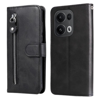 Fashion Calf Texture Zipper PU Leather Phone Case - For Oppo Reno13 / Reno14 / F29 5G / A5 Pro 5G / Reno13 Pro