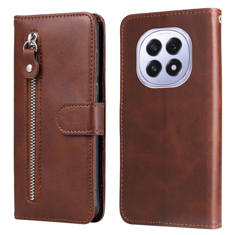Fashion Calf Texture Zipper PU Leather Phone Case - For Oppo Reno13 / Reno14 / F29 5G / A5 Pro 5G / Reno13 Pro