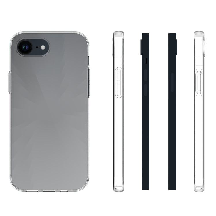 Waterproof Texture TPU Clear Phone Case - For iPhone 17 / Air / 16 / 15 Series