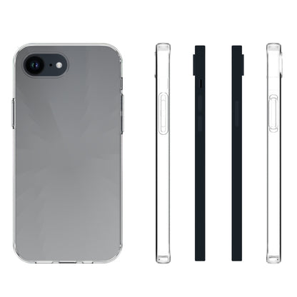 Waterproof Texture TPU Clear Phone Case - For iPhone 17 / Air / 16 / 15 Series