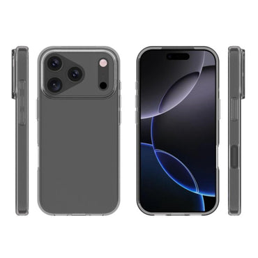 Waterproof Texture TPU Clear Phone Case - For iPhone 17 / 16 / 15 Series