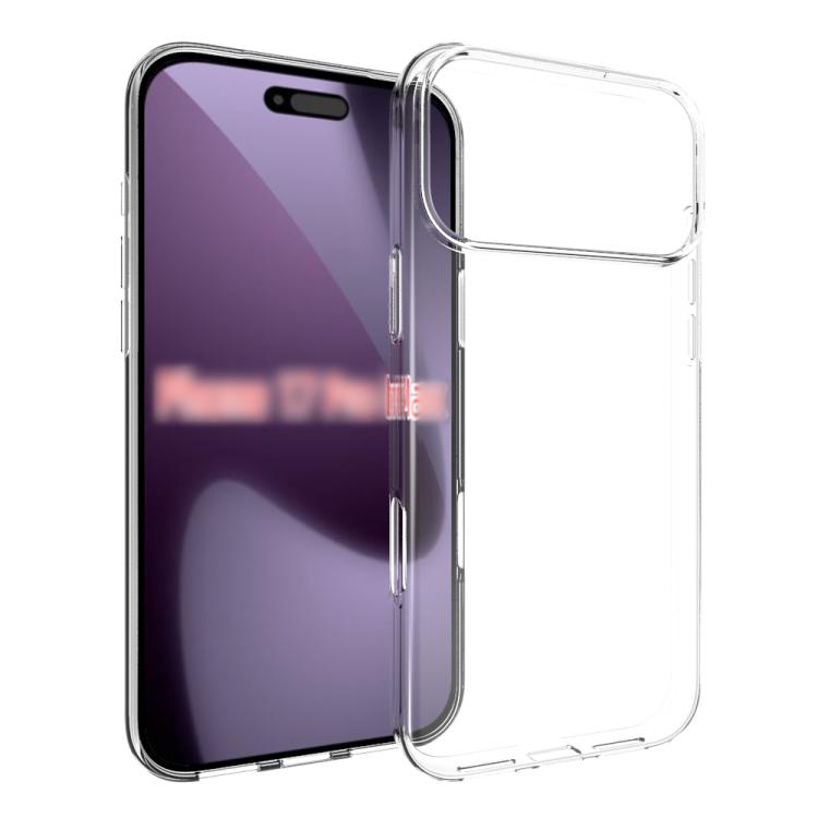Waterproof Texture TPU Clear Phone Case - For iPhone 17 / Air / 16 / 15 Series