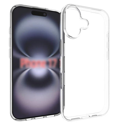 Waterproof Texture TPU Clear Phone Case - For iPhone 17 / Air / 16 / 15 Series