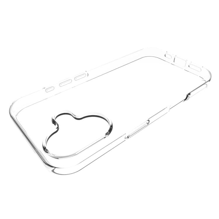 Waterproof Texture TPU Clear Phone Case - For iPhone 17 / Air / 16 / 15 Series