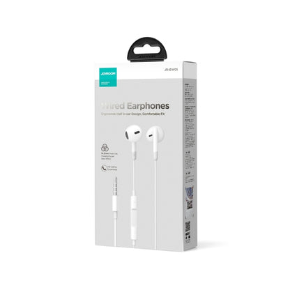 JOYROOM JR-EW01 3.5mm Half In-Ear Wired Earphones