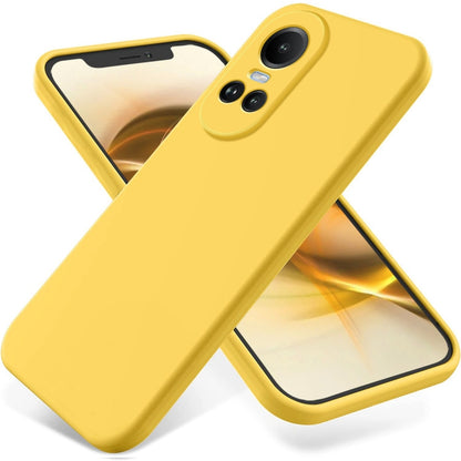 Solid Colour Liquid Silicone Phone Case - For Oppo K11 / Reno10 / Reno10 Pro / Reno10 Pro+ / A78 4G / K11x / F23 / A98 / A1