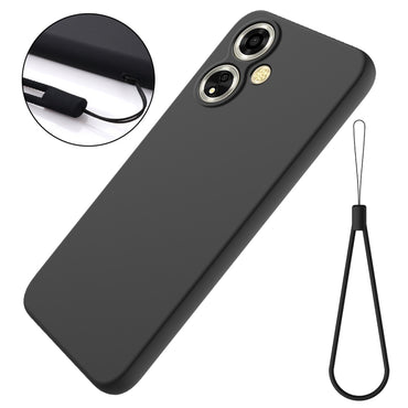 Solid Colour Liquid Silicone Phone Case - For Oppo K11 / Reno10 / Reno10 Pro / Reno10 Pro+ / A78 4G / K11x / F23 / A98 / A1