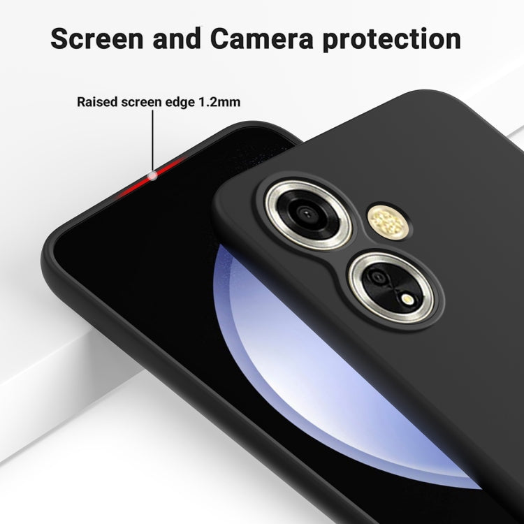 Solid Colour Liquid Silicone Phone Case - For Oppo K11 / Reno10 / Reno10 Pro / Reno10 Pro+ / A78 4G / K11x / F23 / A98 / A1