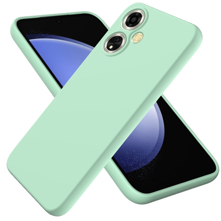 Solid Colour Liquid Silicone Phone Case - For Oppo K11 / Reno10 / Reno10 Pro / Reno10 Pro+ / A78 4G / K11x / F23 / A98 / A1