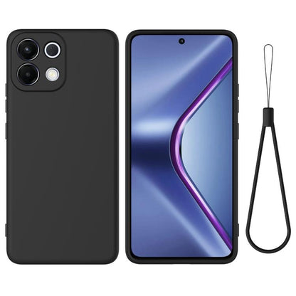 Solid Colour Liquid Silicone Phone Case - For Oppo A5 4G/5G / K13 / A5 Pro / F29 / F29 Pro