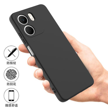 Solid Colour Liquid Silicone Phone Case - For Oppo A5 4G/5G / K13 / A5 Pro / F29 / F29 Pro
