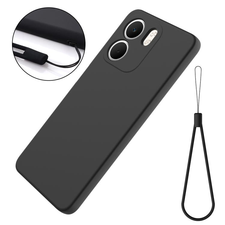 Solid Colour Liquid Silicone Phone Case - For Oppo A5 4G/5G / K13 / A5 Pro / F29 / F29 Pro