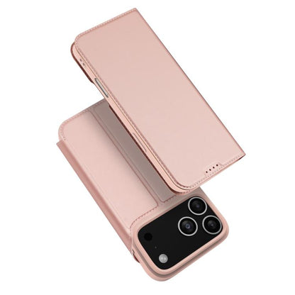 Dux Ducis Skin Pro Series Flip PU Leather Phone Case - For iPhone 17 Pro Max / 17 Pro / 17 / 17 Air / 16e / 16 Pro Max / 16 Pro / 16 Plus